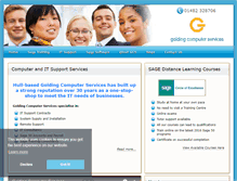Tablet Screenshot of gcs-limited.com